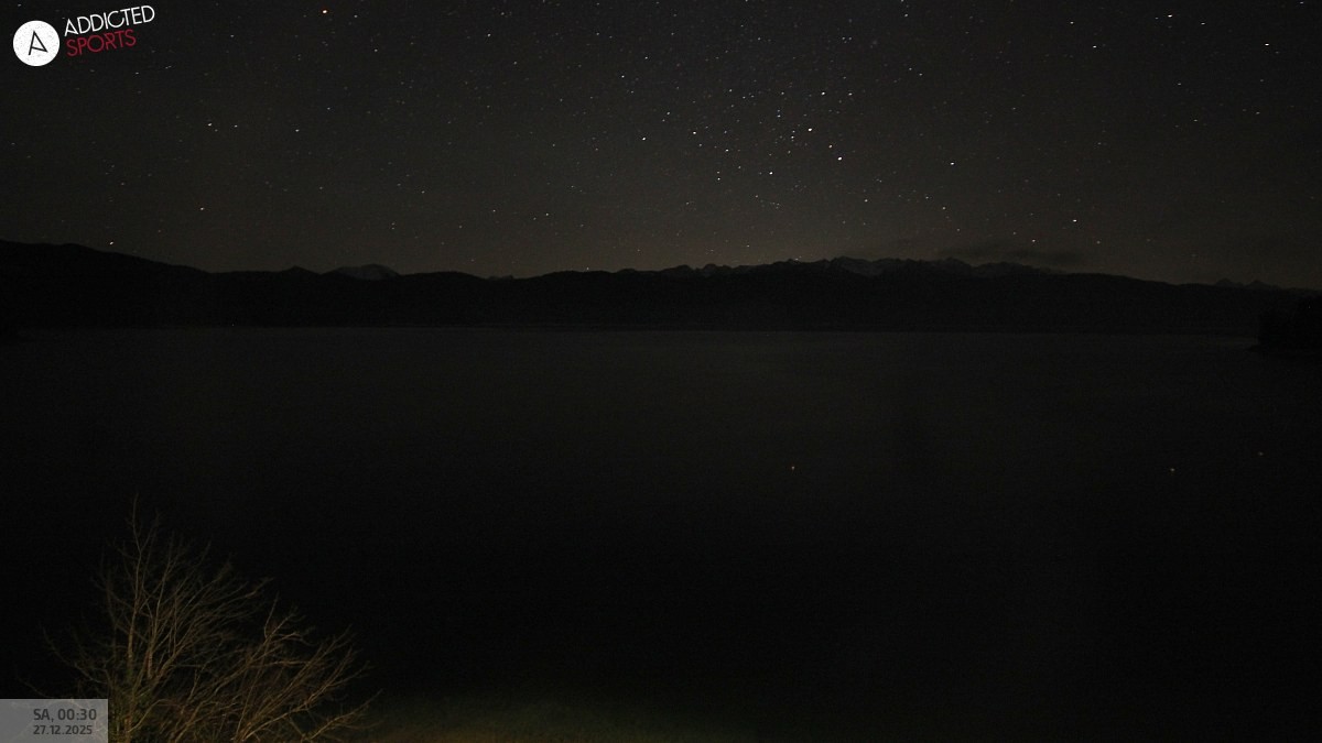 Archiv Foto Webcam Hotel Karwendelblick: Ausblick zum Walchensee