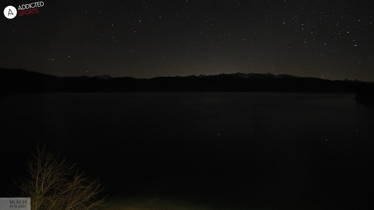 Archiv Foto Webcam Hotel Karwendelblick: Ausblick zum Walchensee