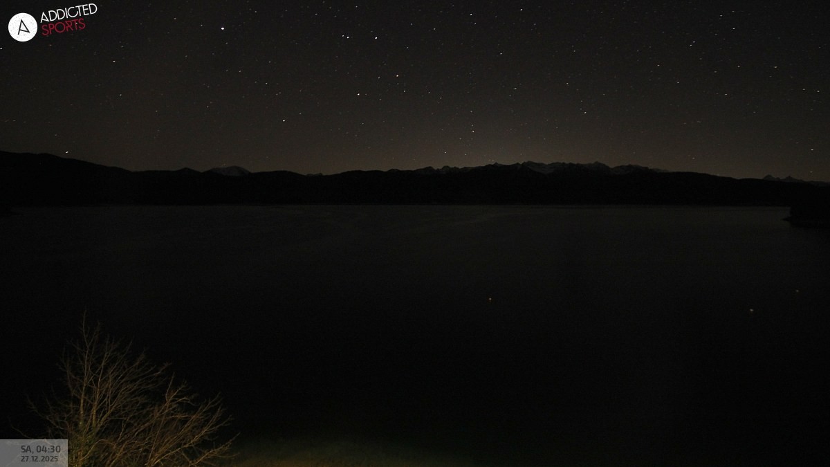 Archiv Foto Webcam Hotel Karwendelblick: Ausblick zum Walchensee