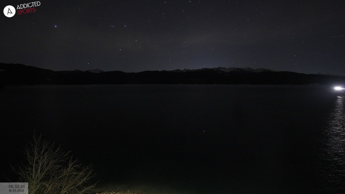 Archiv Foto Webcam Hotel Karwendelblick: Ausblick zum Walchensee