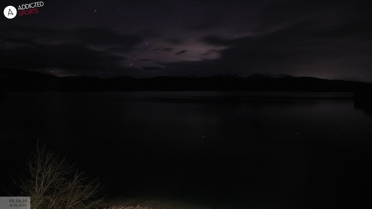 Archiv Foto Webcam Hotel Karwendelblick: Ausblick zum Walchensee