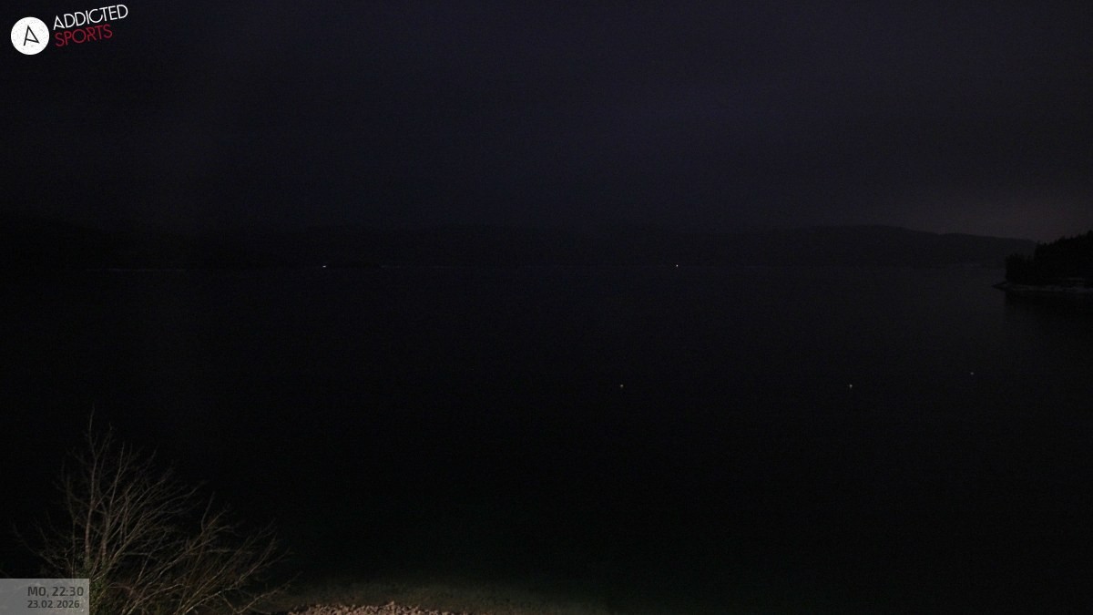 Archiv Foto Webcam Hotel Karwendelblick: Ausblick zum Walchensee