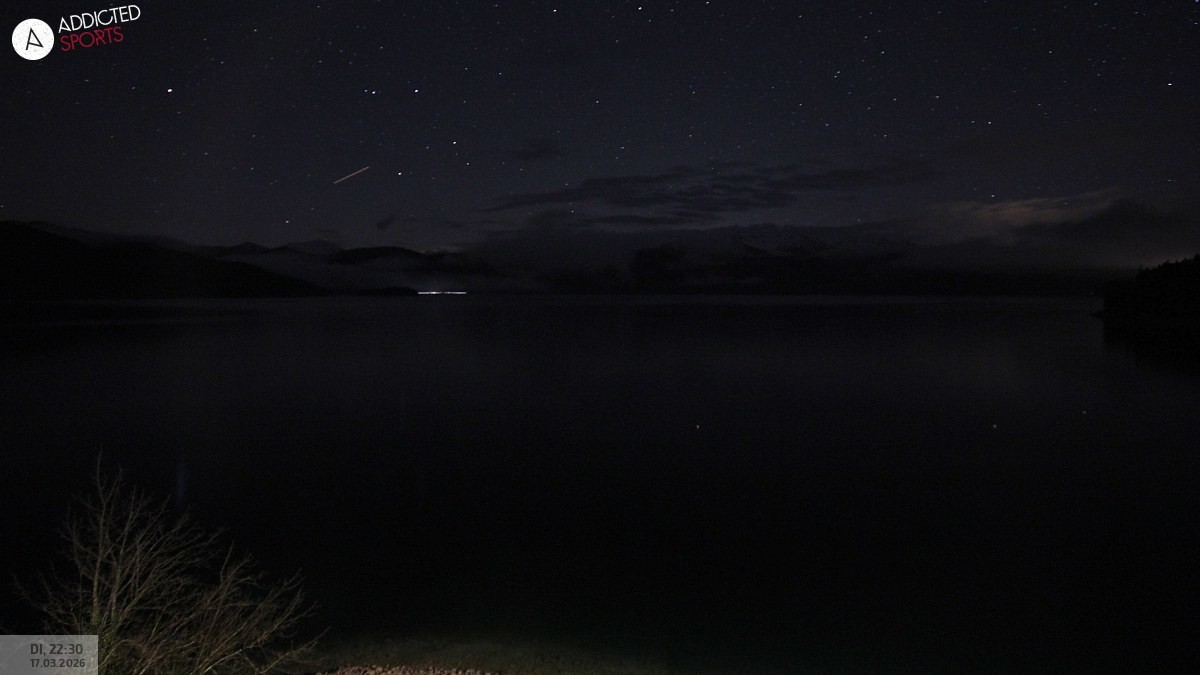 Archiv Foto Webcam Hotel Karwendelblick: Ausblick zum Walchensee