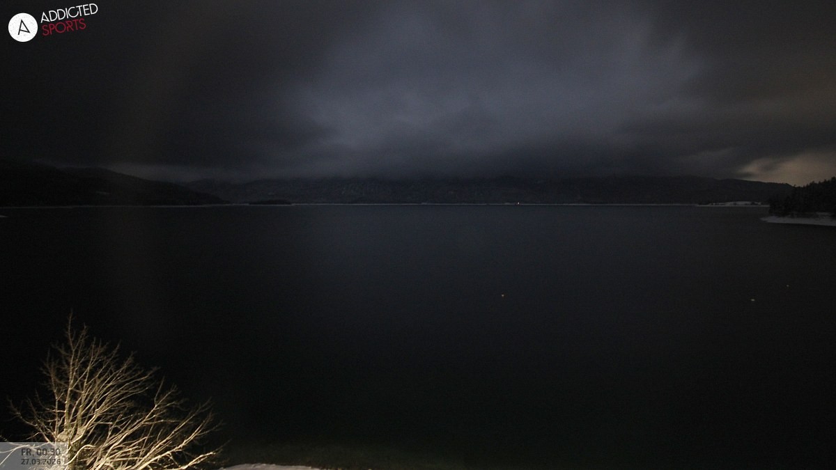 Archiv Foto Webcam Hotel Karwendelblick: Ausblick zum Walchensee