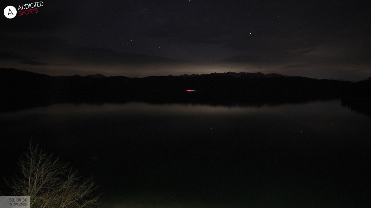 Archiv Foto Webcam Hotel Karwendelblick: Ausblick zum Walchensee