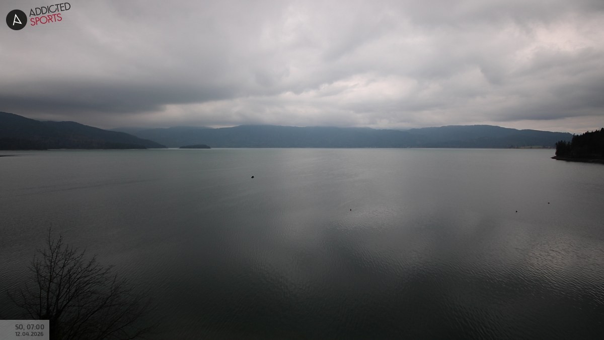 Archiv Foto Webcam Hotel Karwendelblick: Ausblick zum Walchensee