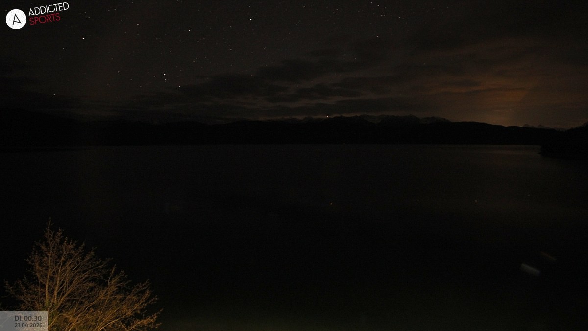 Archiv Foto Webcam Hotel Karwendelblick: Ausblick zum Walchensee