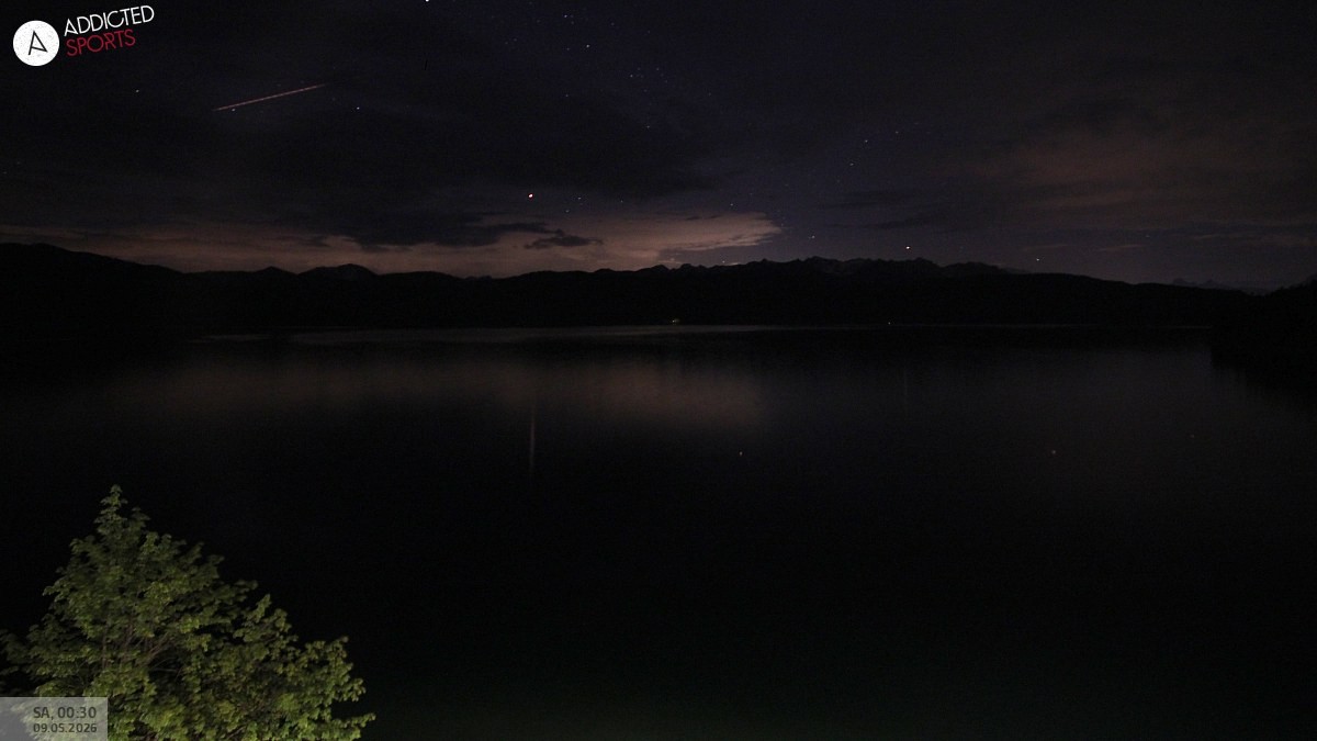Archiv Foto Webcam Hotel Karwendelblick: Ausblick zum Walchensee