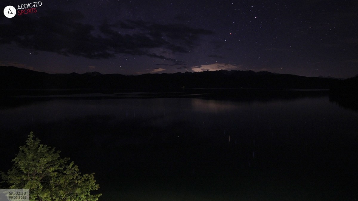 Archiv Foto Webcam Hotel Karwendelblick: Ausblick zum Walchensee