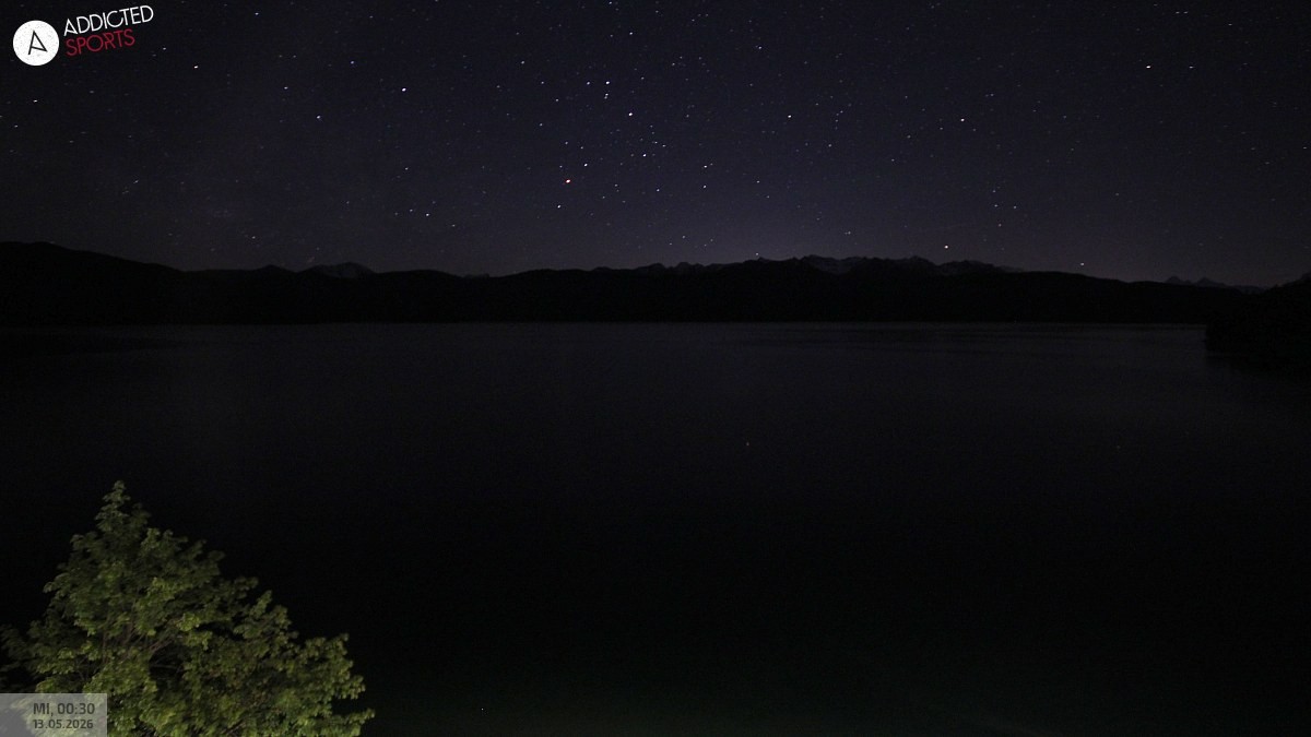 Archiv Foto Webcam Hotel Karwendelblick: Ausblick zum Walchensee