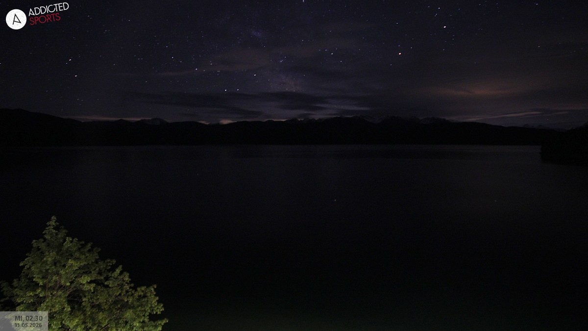 Archiv Foto Webcam Hotel Karwendelblick: Ausblick zum Walchensee