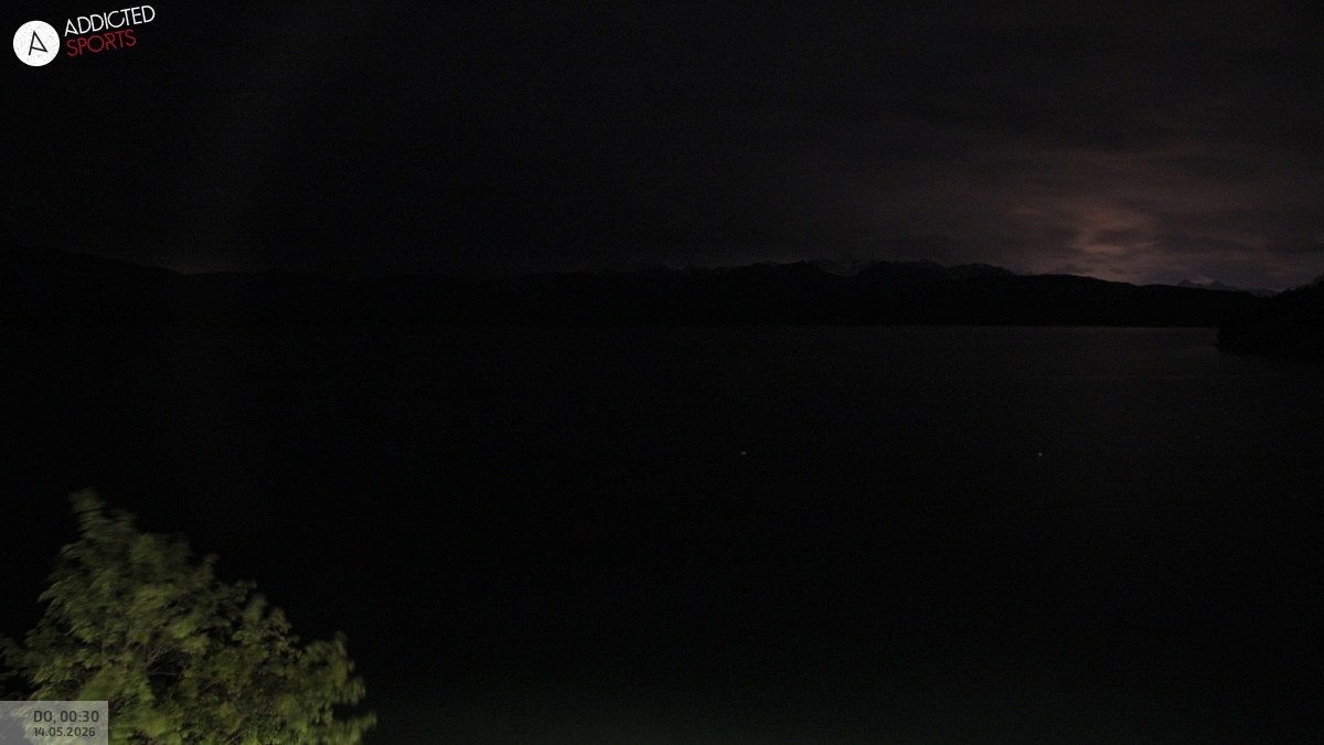 Archiv Foto Webcam Hotel Karwendelblick: Ausblick zum Walchensee