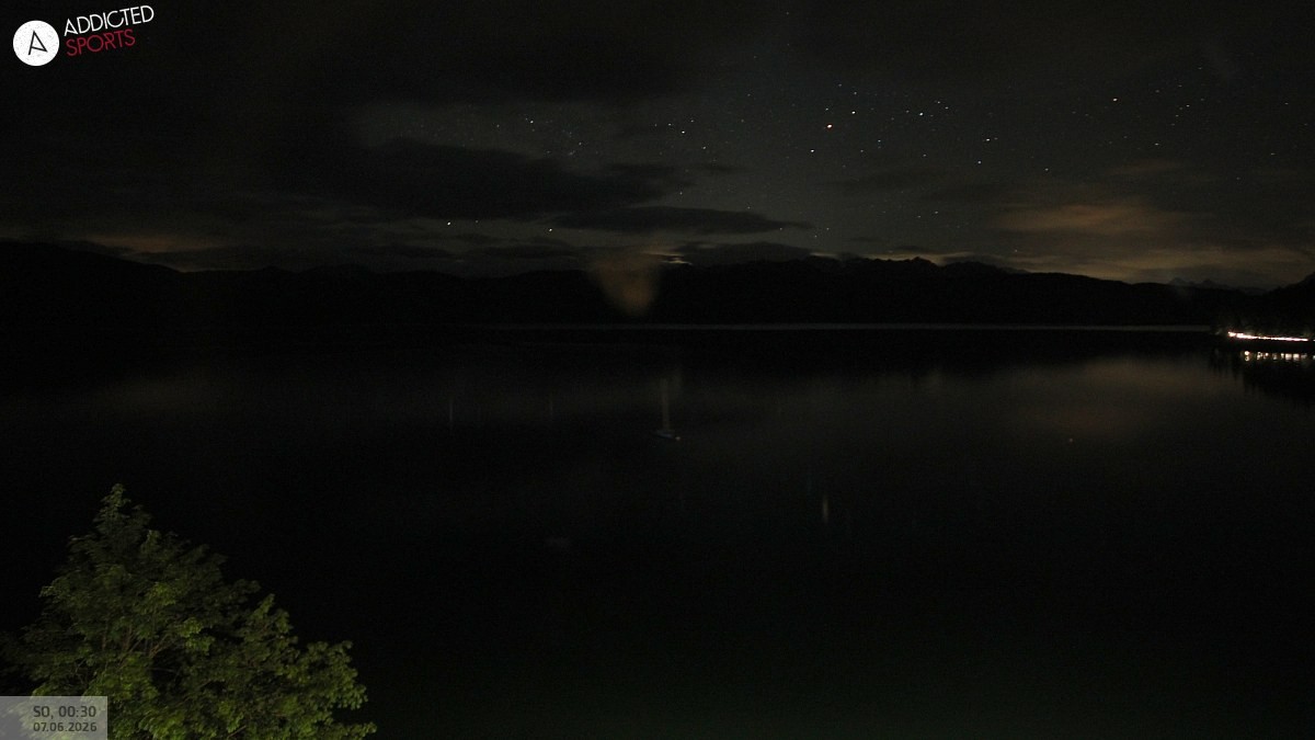 Archiv Foto Webcam Hotel Karwendelblick: Ausblick zum Walchensee