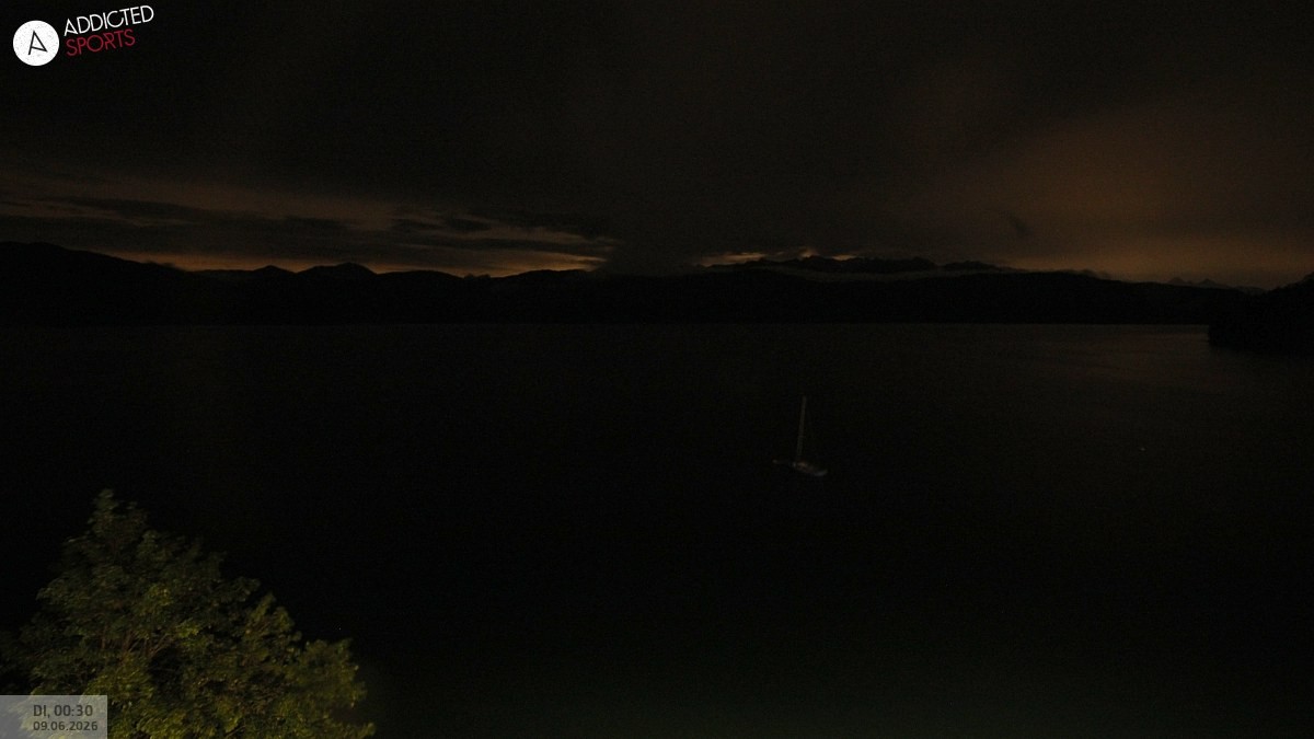 Archiv Foto Webcam Hotel Karwendelblick: Ausblick zum Walchensee