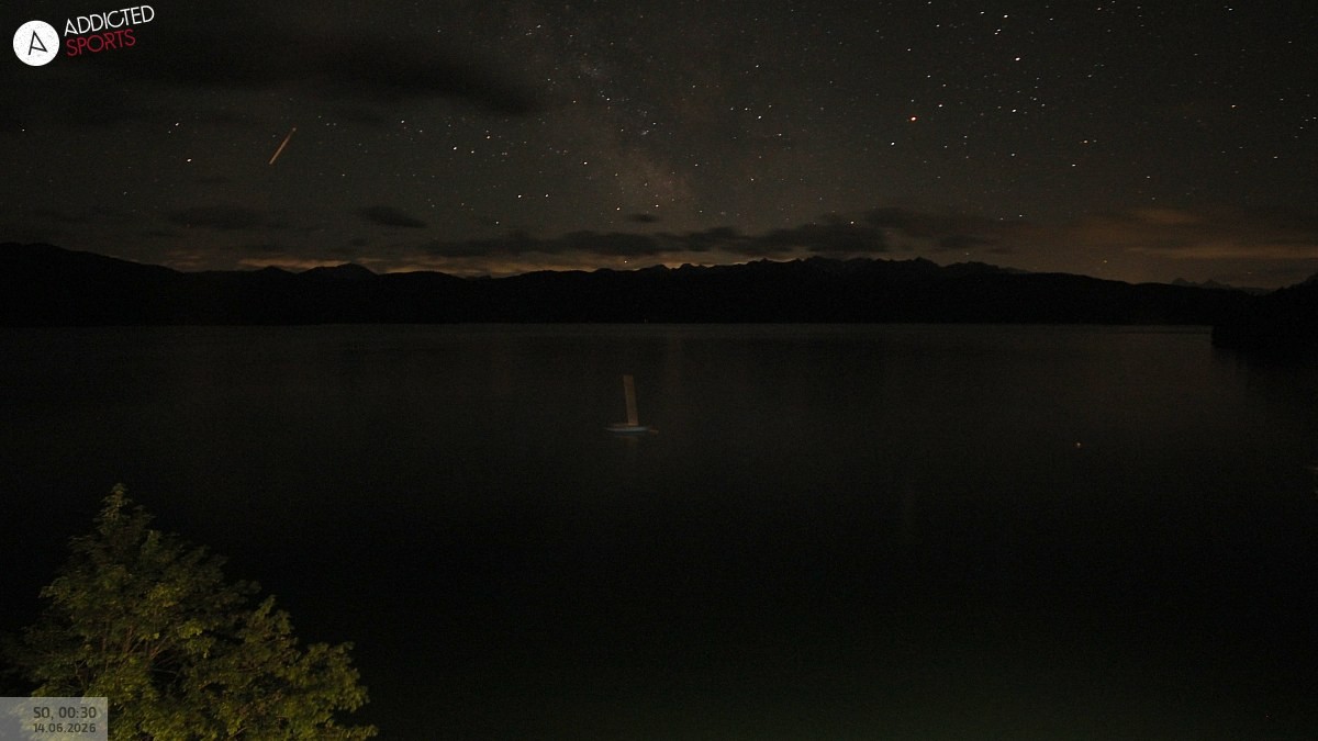 Archiv Foto Webcam Hotel Karwendelblick: Ausblick zum Walchensee