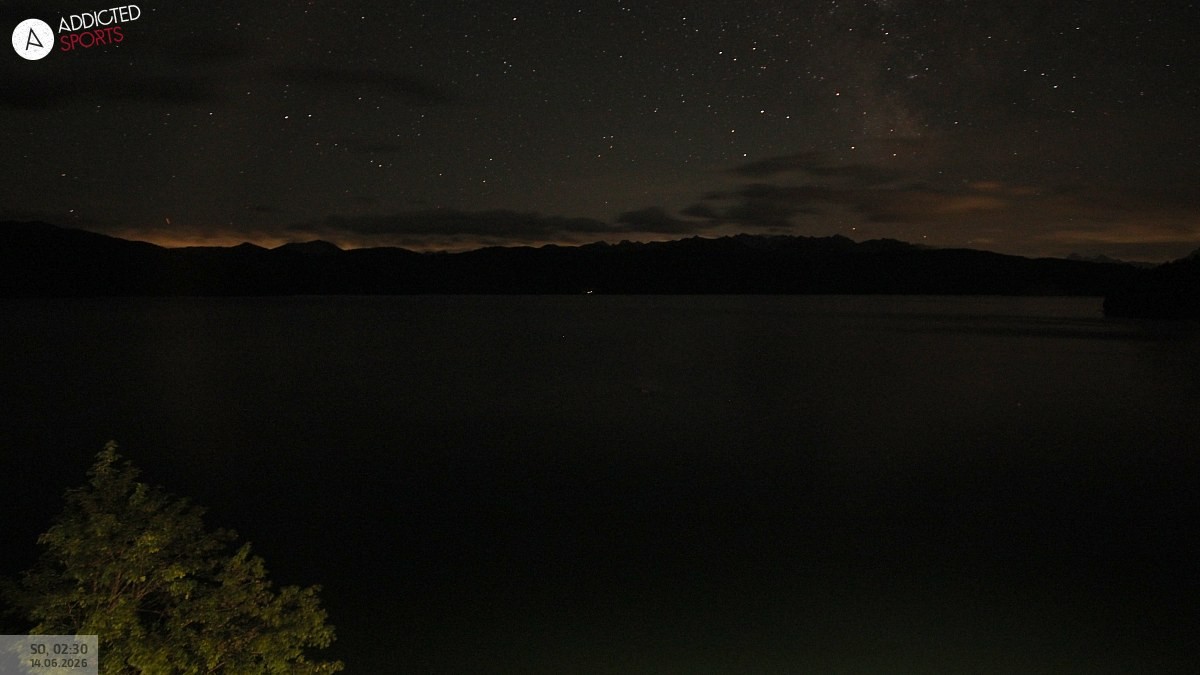 Archiv Foto Webcam Hotel Karwendelblick: Ausblick zum Walchensee