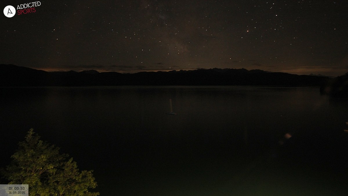 Archiv Foto Webcam Hotel Karwendelblick: Ausblick zum Walchensee