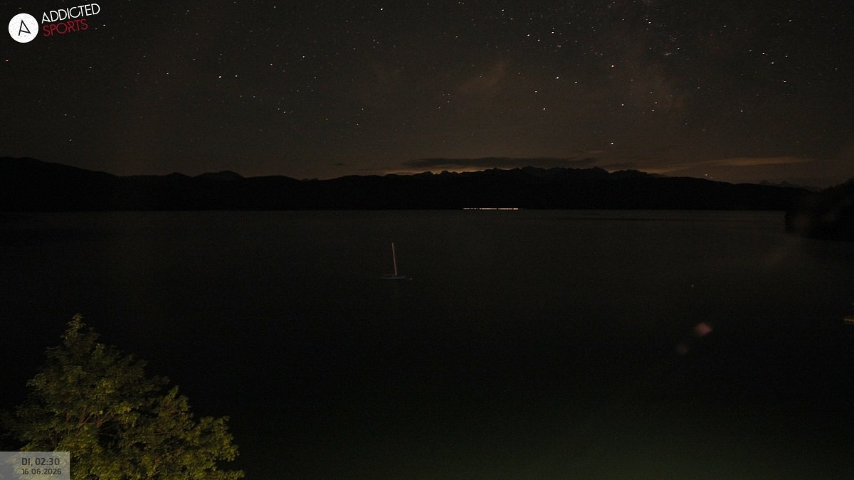 Archiv Foto Webcam Hotel Karwendelblick: Ausblick zum Walchensee
