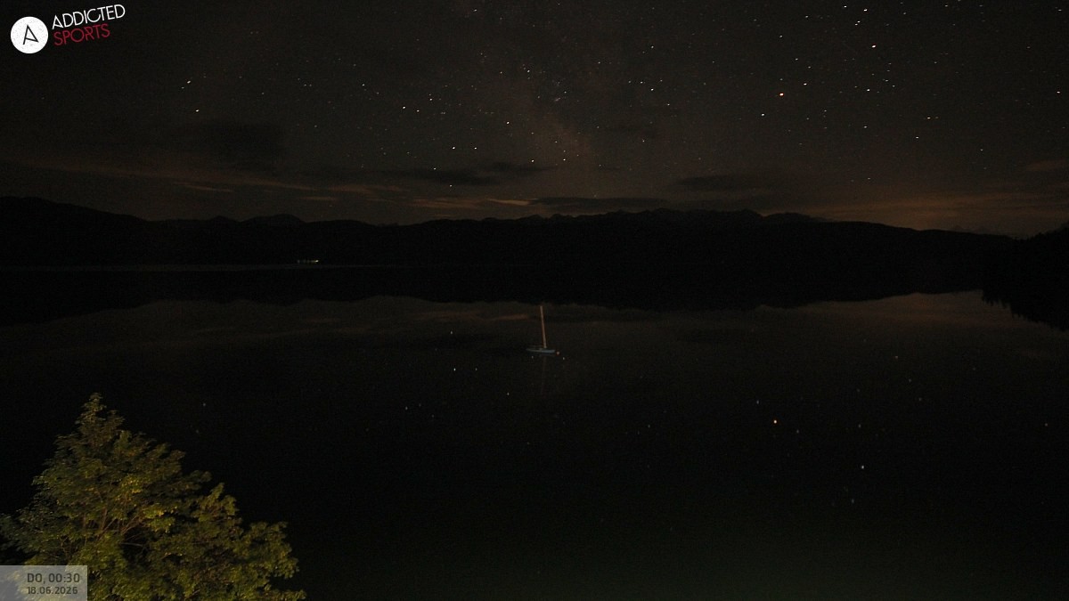 Archiv Foto Webcam Hotel Karwendelblick: Ausblick zum Walchensee
