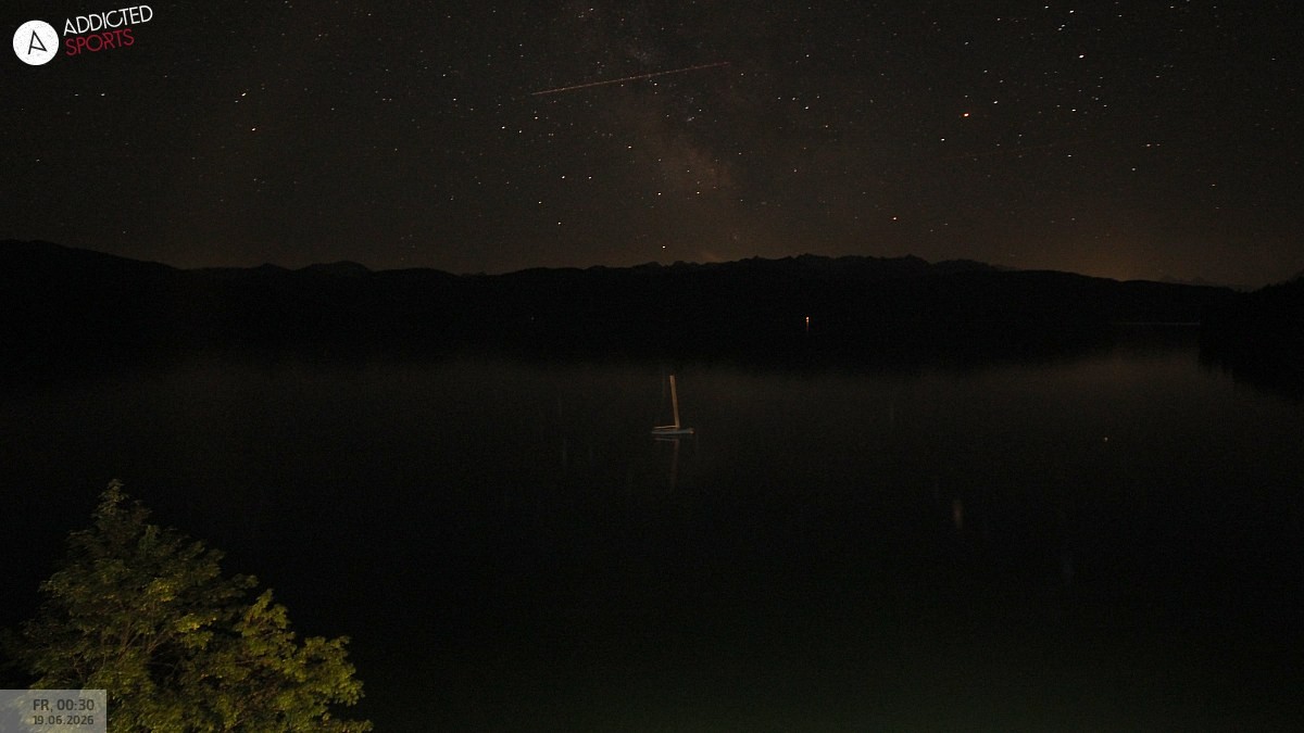 Archiv Foto Webcam Hotel Karwendelblick: Ausblick zum Walchensee