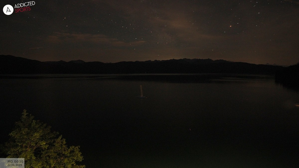 Archiv Foto Webcam Hotel Karwendelblick: Ausblick zum Walchensee