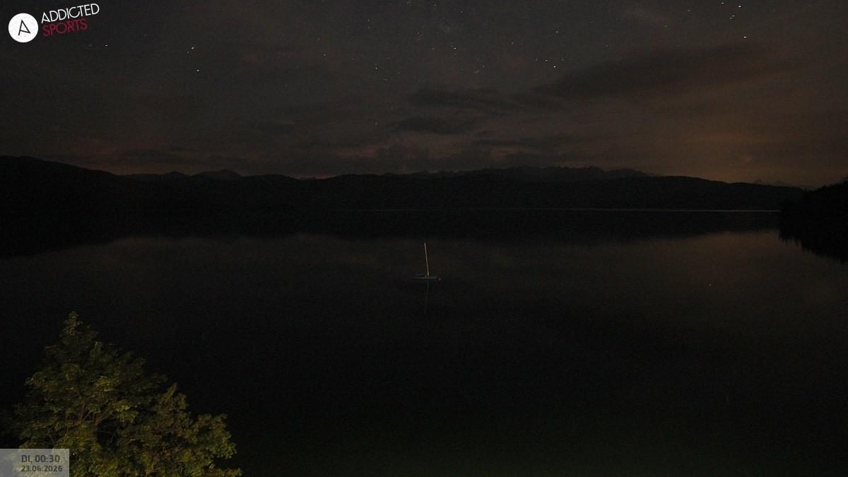 Archiv Foto Webcam Hotel Karwendelblick: Ausblick zum Walchensee