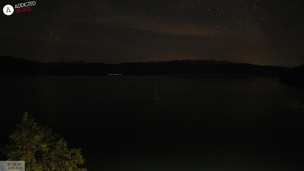 Archiv Foto Webcam Hotel Karwendelblick: Ausblick zum Walchensee