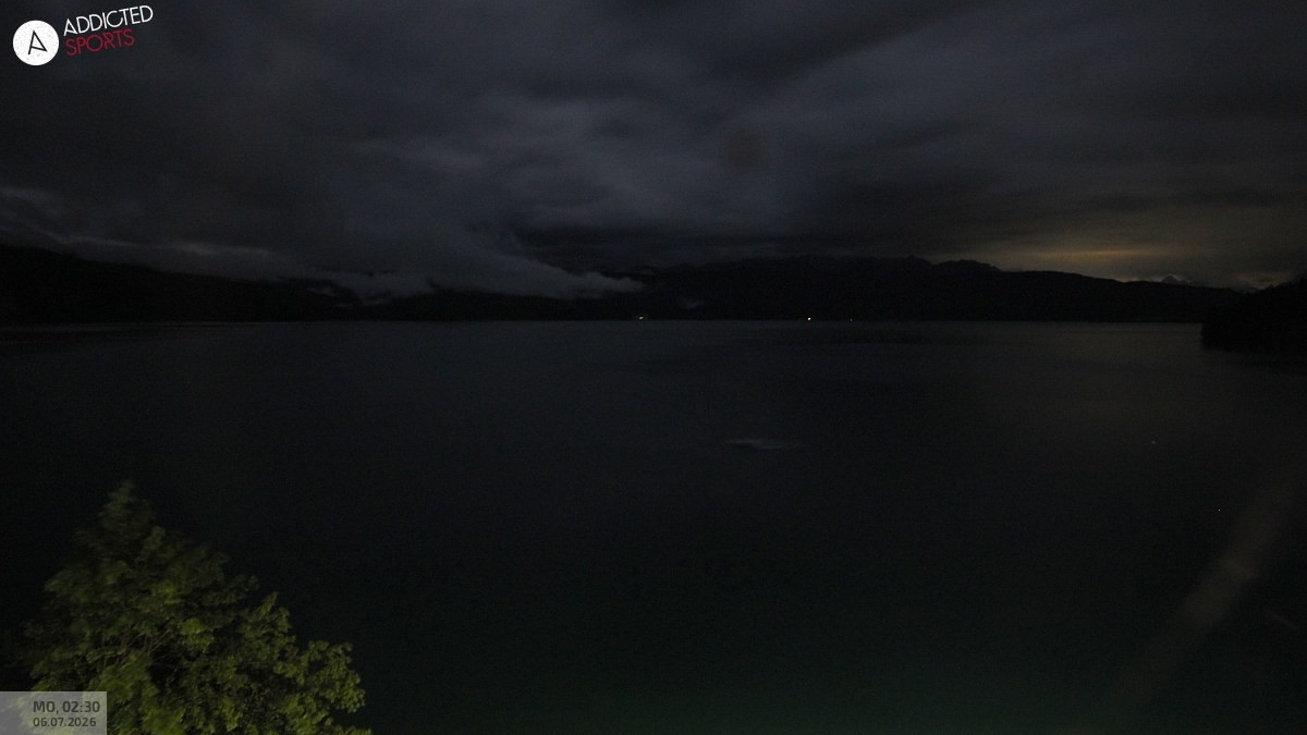 Archiv Foto Webcam Hotel Karwendelblick: Ausblick zum Walchensee