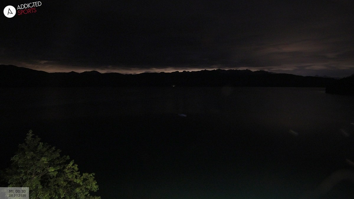 Archived image Webcam Lake Walchensee: View Hotel Karwendelblick