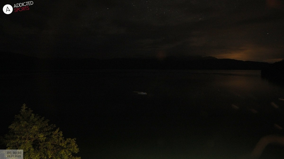 Archiv Foto Webcam Hotel Karwendelblick: Ausblick zum Walchensee
