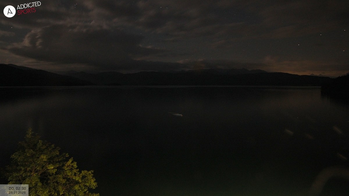 Archiv Foto Webcam Hotel Karwendelblick: Ausblick zum Walchensee