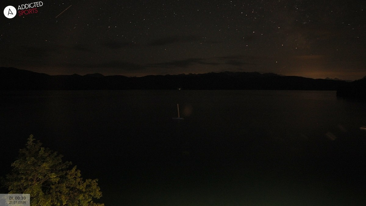 Archiv Foto Webcam Hotel Karwendelblick: Ausblick zum Walchensee