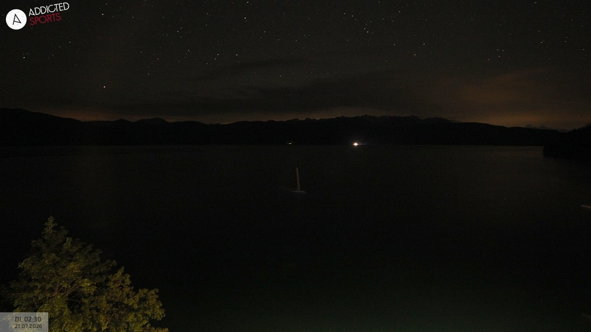 Archiv Foto Webcam Hotel Karwendelblick: Ausblick zum Walchensee