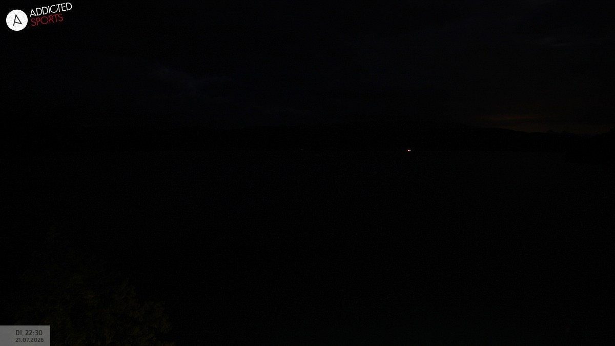 Archiv Foto Webcam Hotel Karwendelblick: Ausblick zum Walchensee