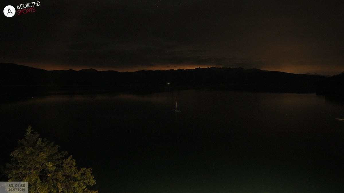 Archiv Foto Webcam Hotel Karwendelblick: Ausblick zum Walchensee