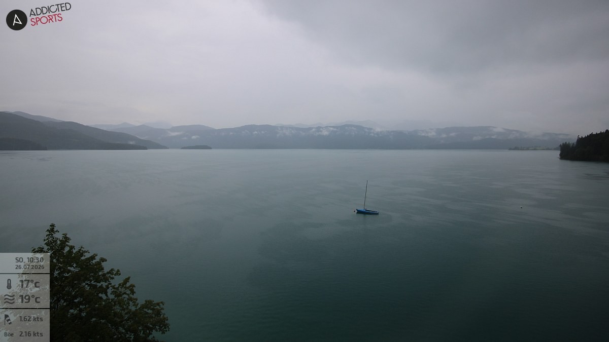 Archiv Foto Webcam Hotel Karwendelblick: Ausblick zum Walchensee