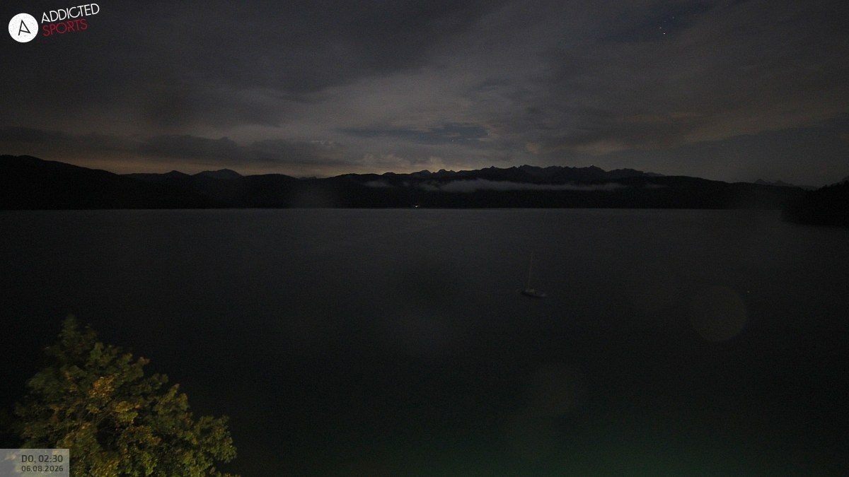 Archiv Foto Webcam Hotel Karwendelblick: Ausblick zum Walchensee