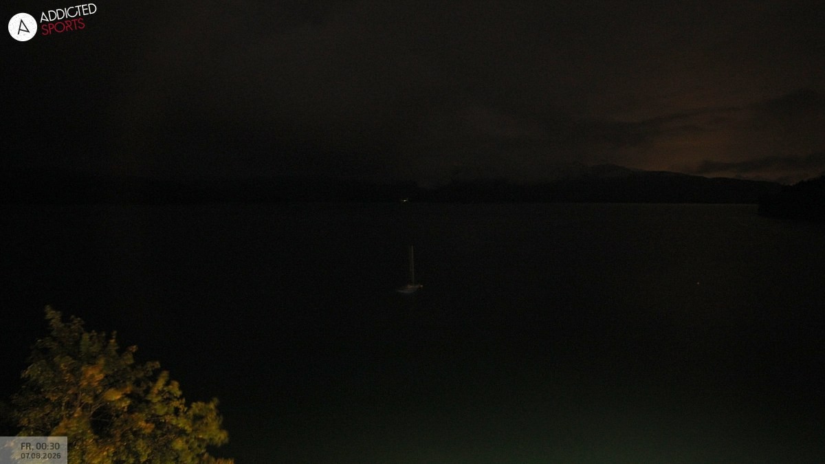Archiv Foto Webcam Hotel Karwendelblick: Ausblick zum Walchensee