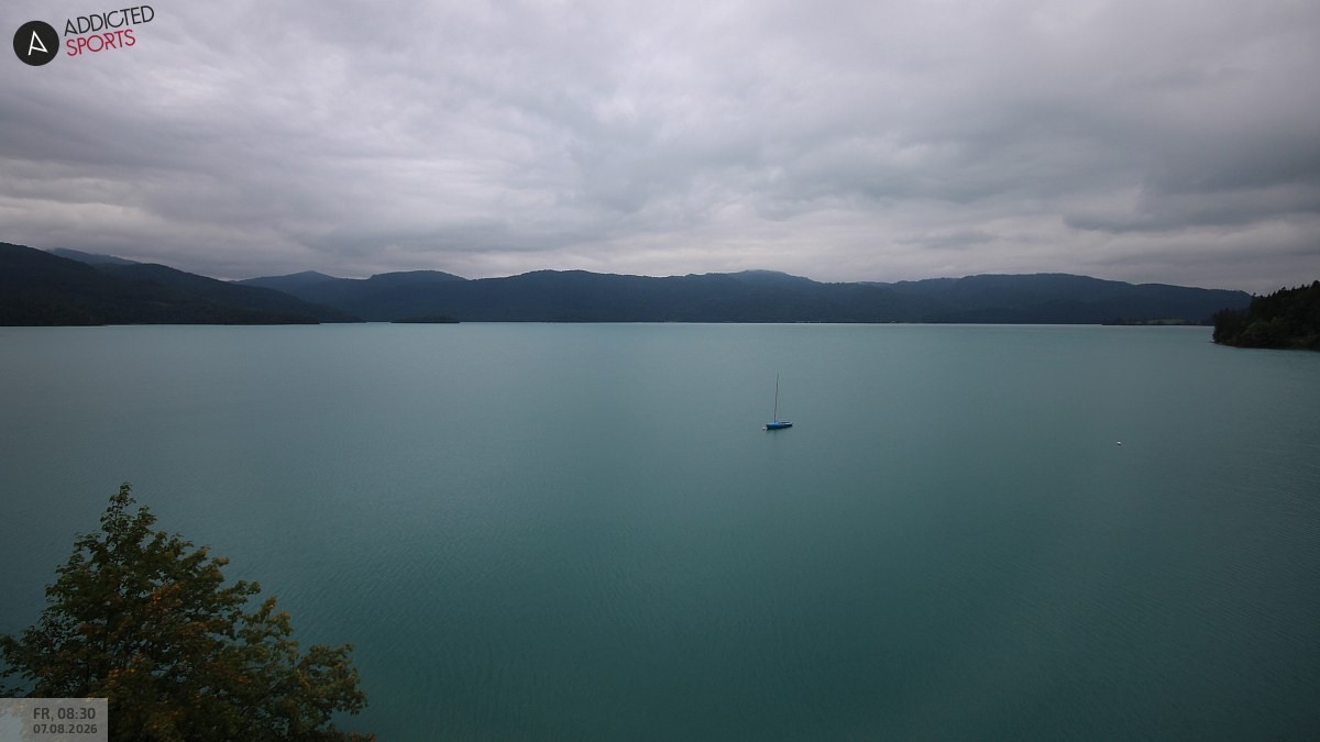 Archiv Foto Webcam Hotel Karwendelblick: Ausblick zum Walchensee