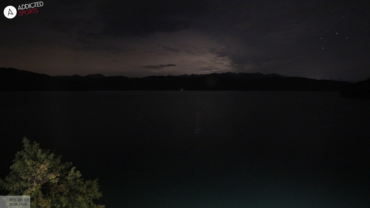 Archiv Foto Webcam Hotel Karwendelblick: Ausblick zum Walchensee