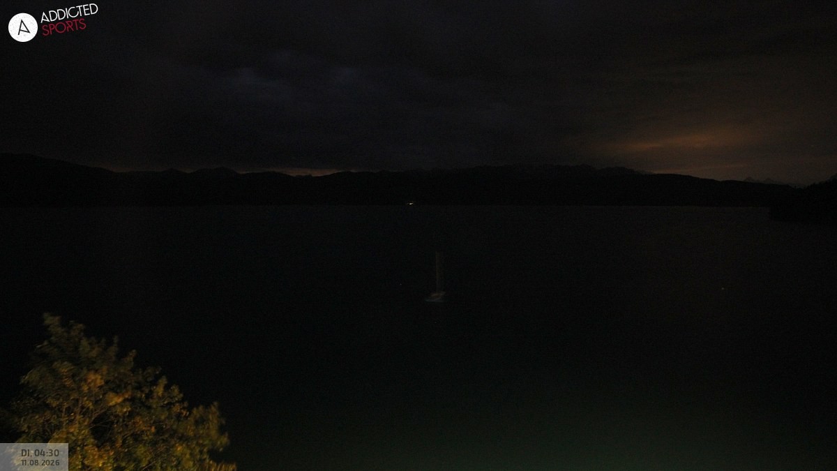 Archiv Foto Webcam Hotel Karwendelblick: Ausblick zum Walchensee
