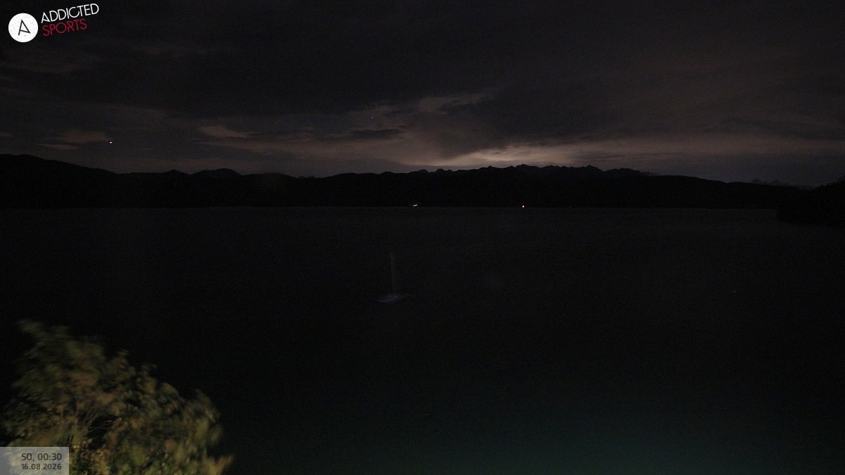 Archiv Foto Webcam Hotel Karwendelblick: Ausblick zum Walchensee