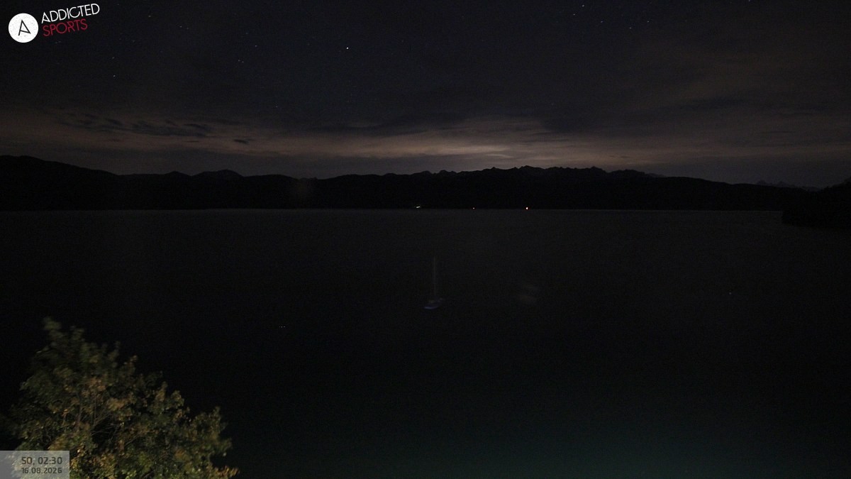 Archiv Foto Webcam Hotel Karwendelblick: Ausblick zum Walchensee