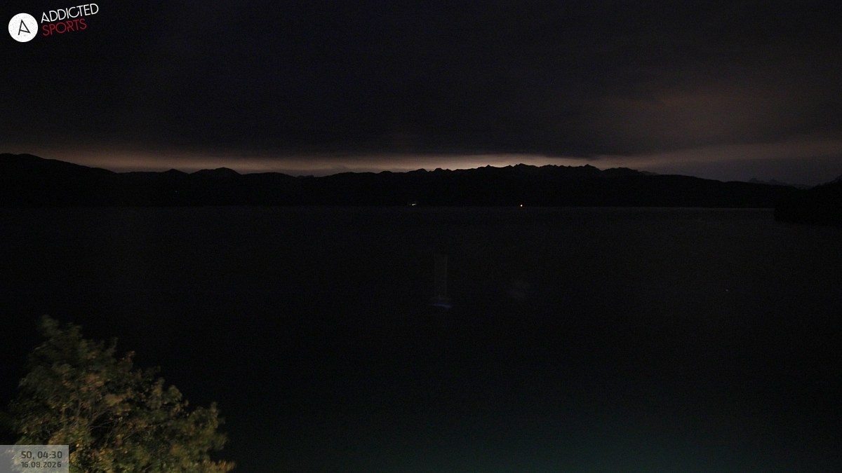 Archiv Foto Webcam Hotel Karwendelblick: Ausblick zum Walchensee