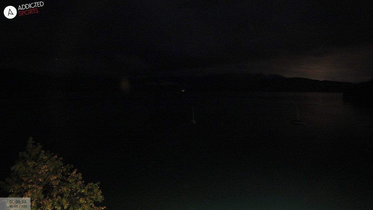 Archiv Foto Webcam Hotel Karwendelblick: Ausblick zum Walchensee