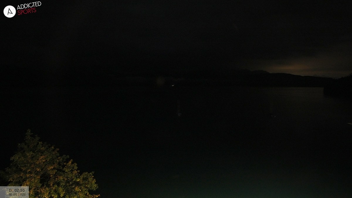 Archiv Foto Webcam Hotel Karwendelblick: Ausblick zum Walchensee