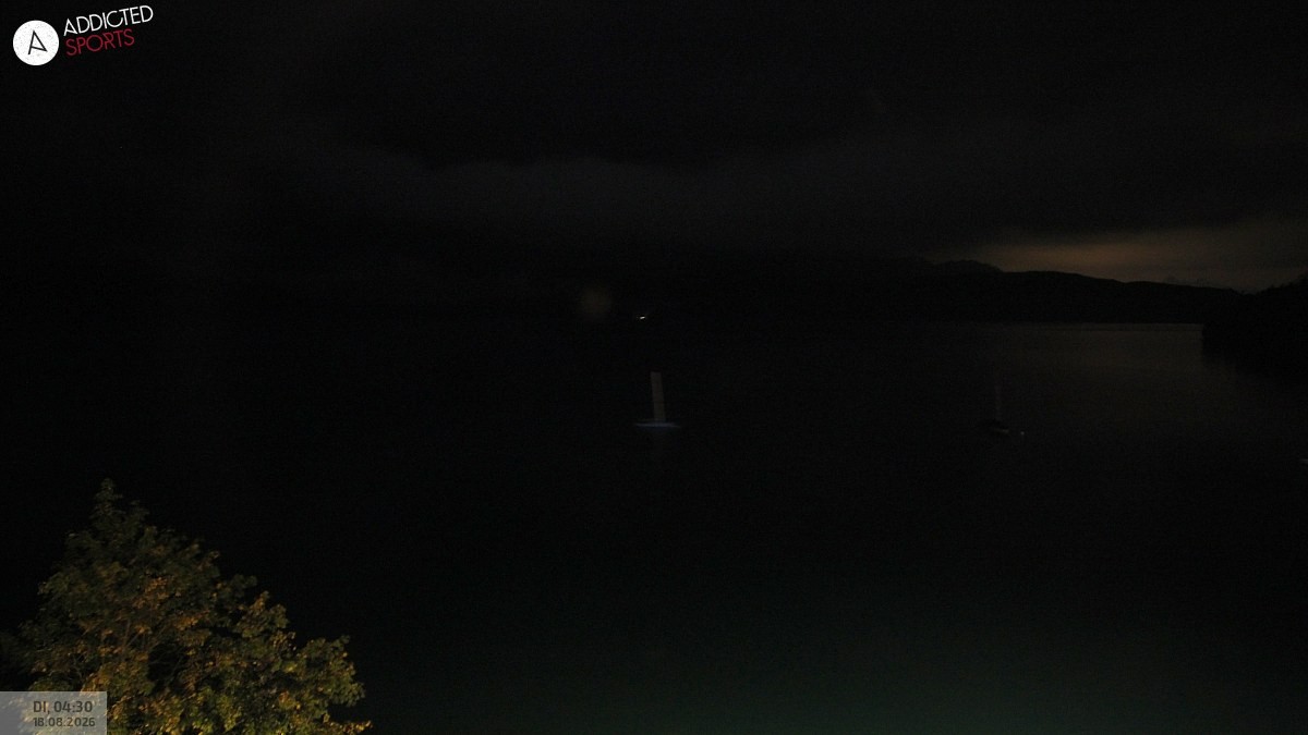 Archiv Foto Webcam Hotel Karwendelblick: Ausblick zum Walchensee