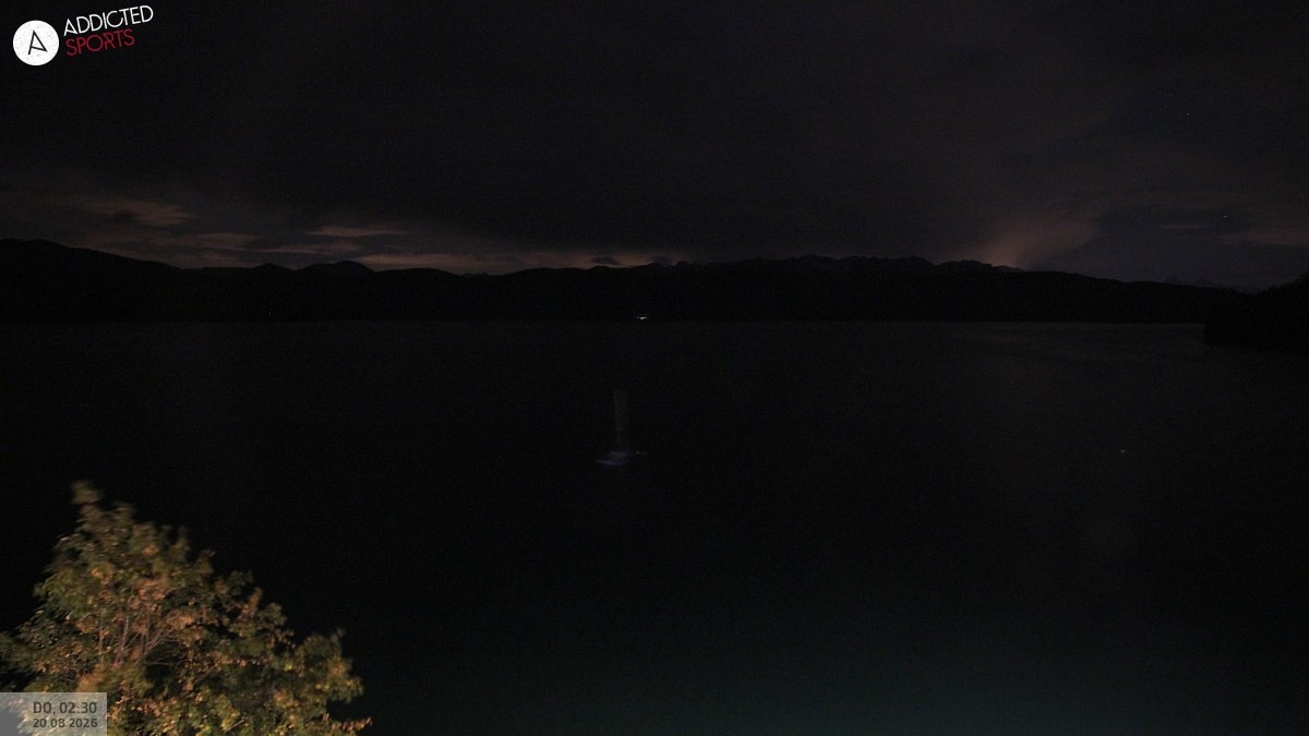 Archiv Foto Webcam Hotel Karwendelblick: Ausblick zum Walchensee