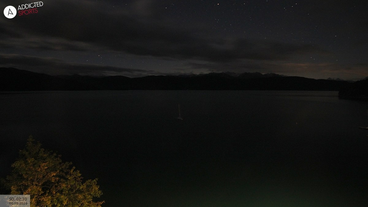 Archiv Foto Webcam Hotel Karwendelblick: Ausblick zum Walchensee