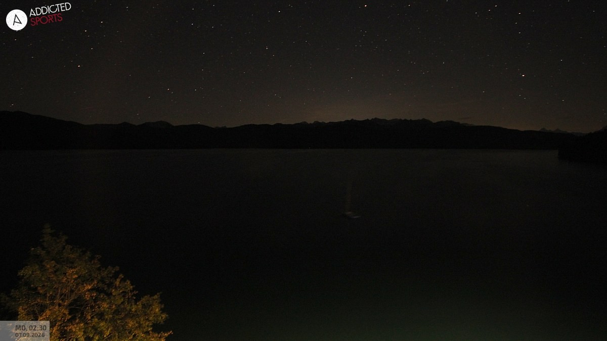 Archiv Foto Webcam Hotel Karwendelblick: Ausblick zum Walchensee